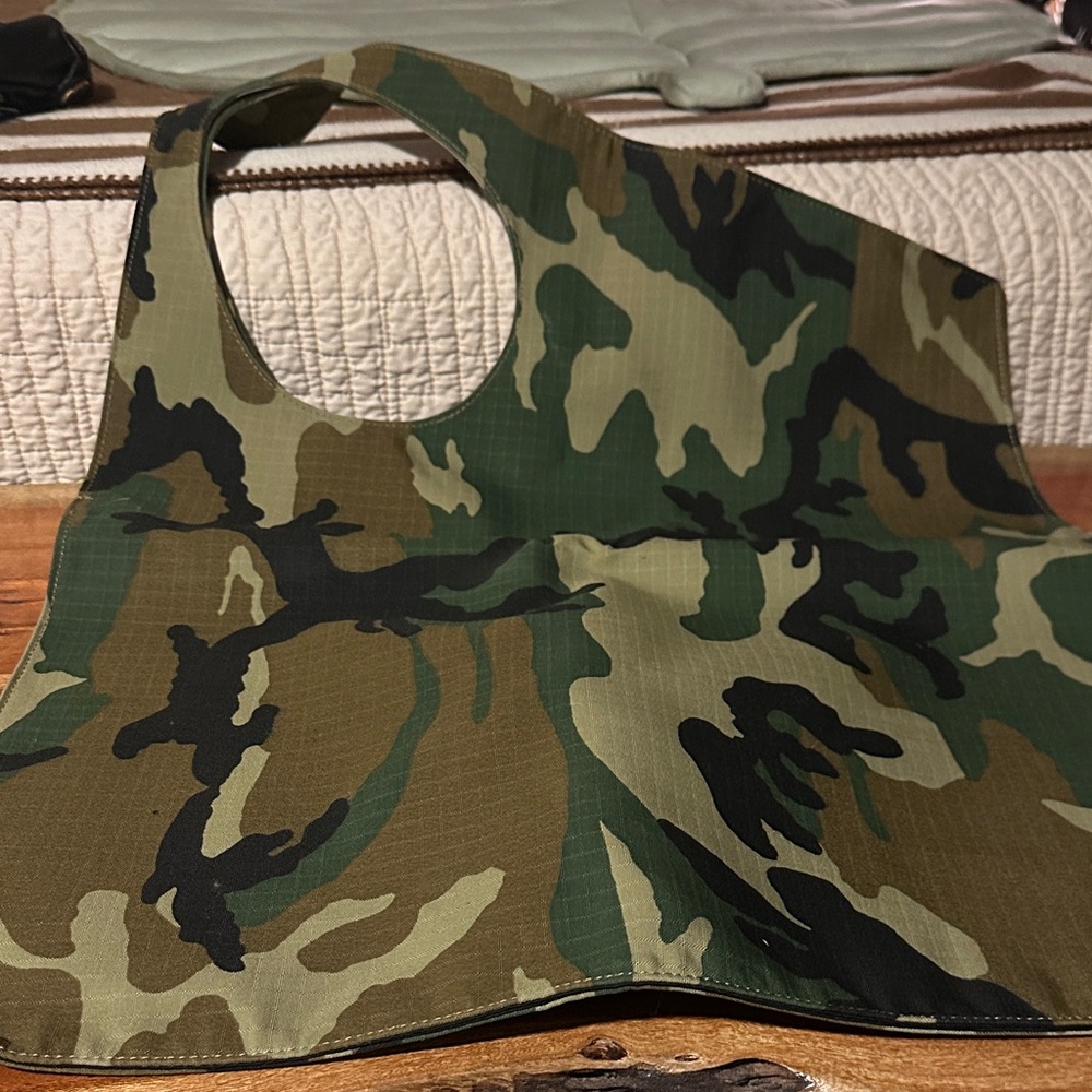 Nylon Camouflage Tote Bag
